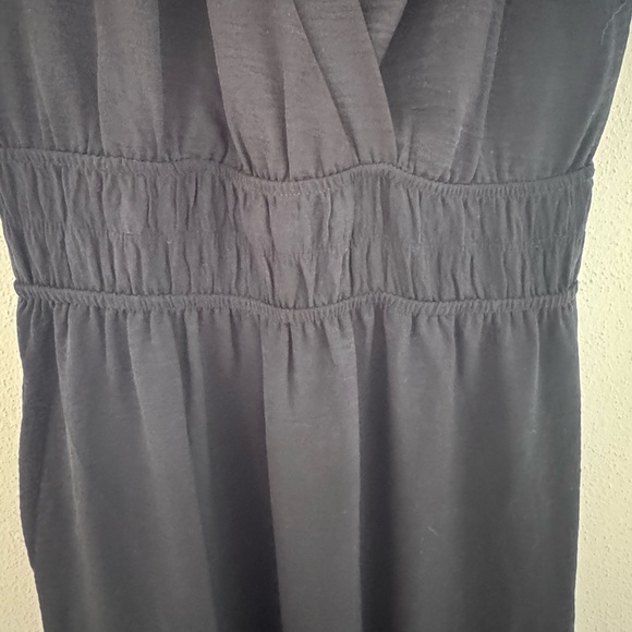 NWT Monteau Size S Tiered Black Maxi Dress - Picture 7 of 11